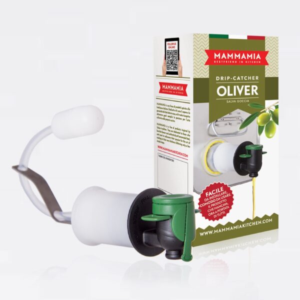 OLIVER - Rubinetto salvagoccia per taniche di olio extravergine d'oliva